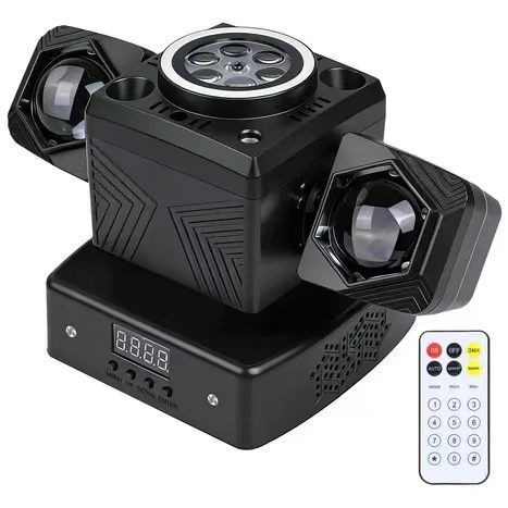 2-Arm Moving Head Stage Beam Light with Beam Effects, GOBO Patterns - product detail 4