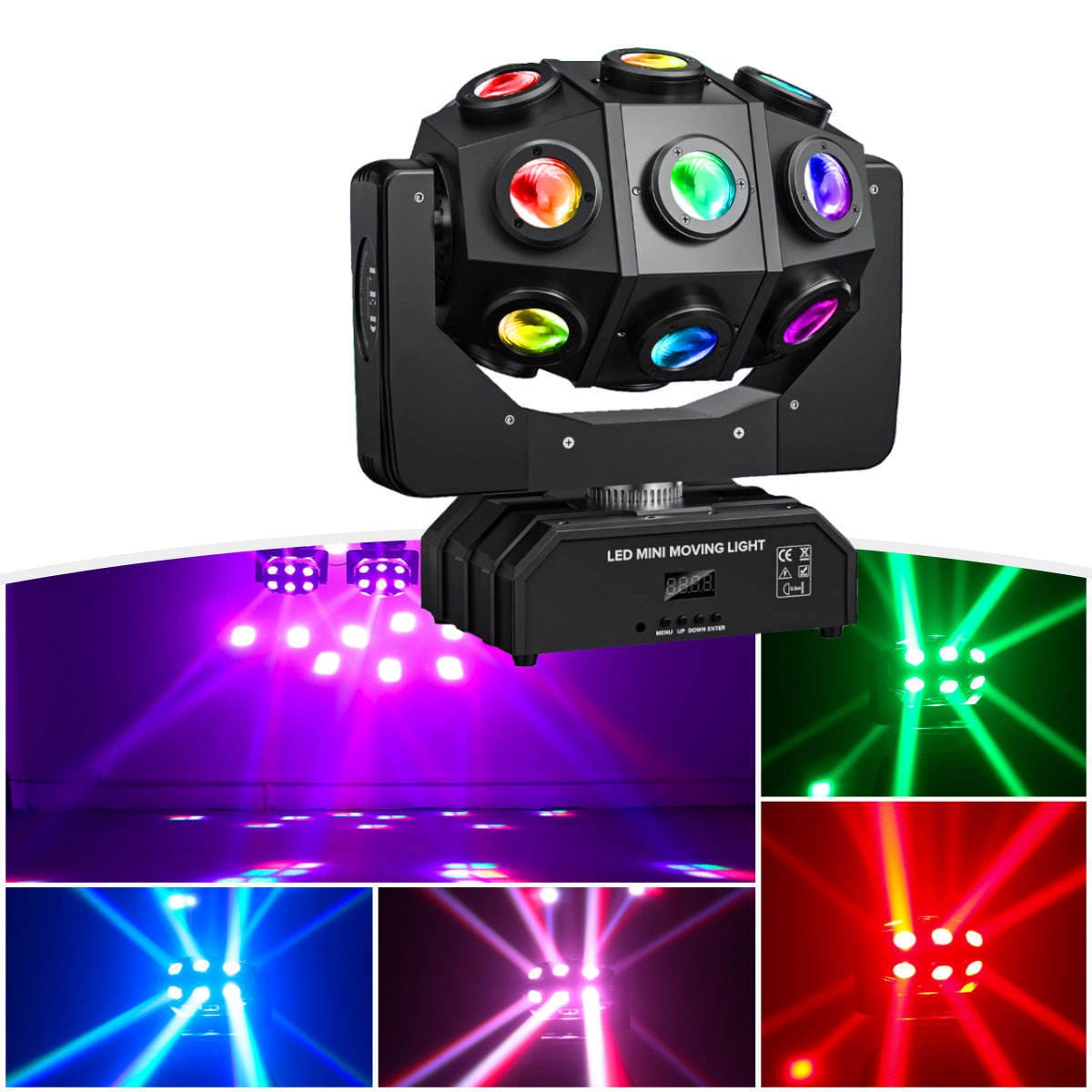Moving Head Stage Laser Light with Beam Effects - Model NP-3267 - product detail 3