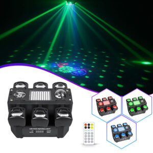 6-Arm Moving Head Stage Effect Light - Model NP-9552 - product detail 2