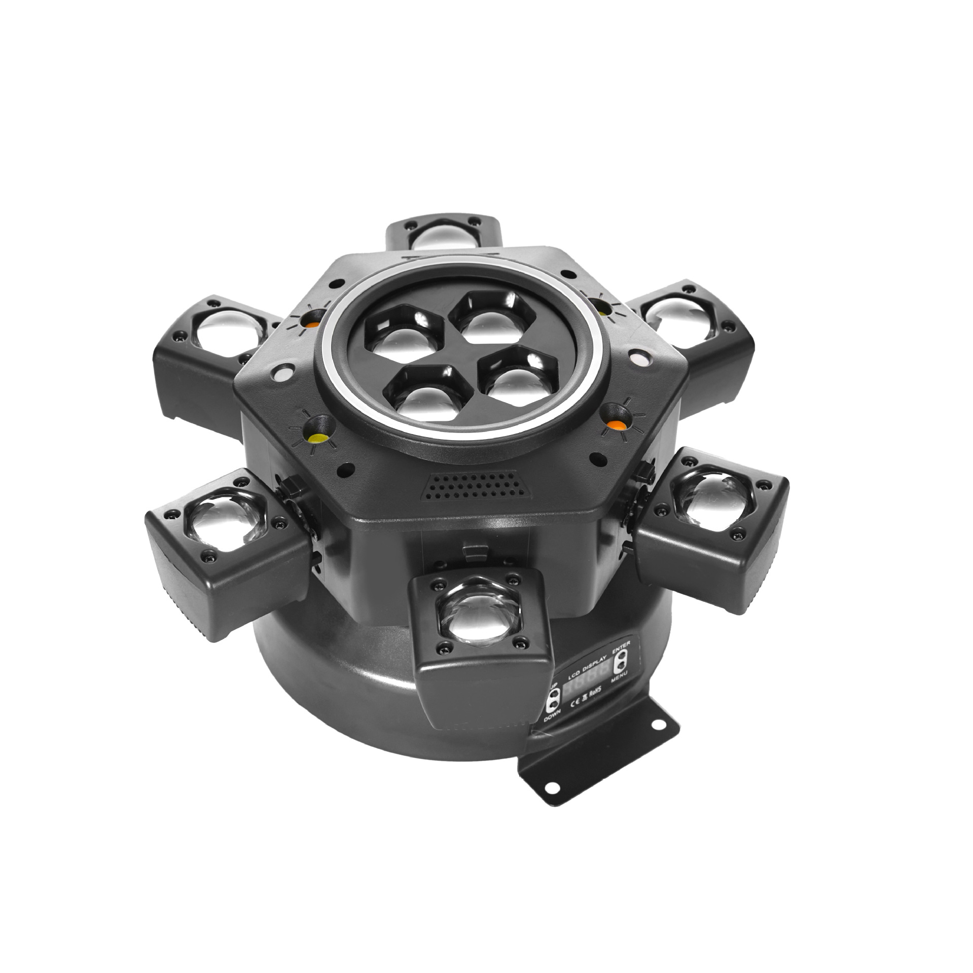 6-Arm Moving Head Stage Laser Light with Sound Activated - product detail 5