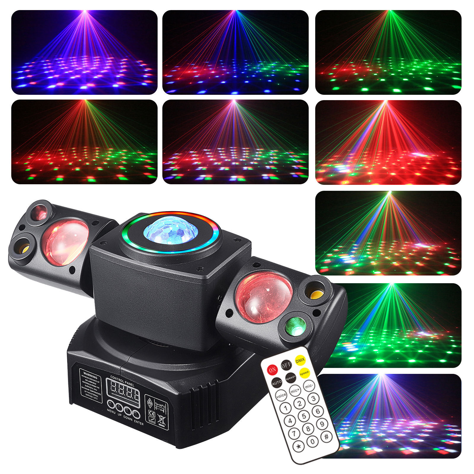 Moving Head Stage Effect Light - Model NP-0464 - product detail 2