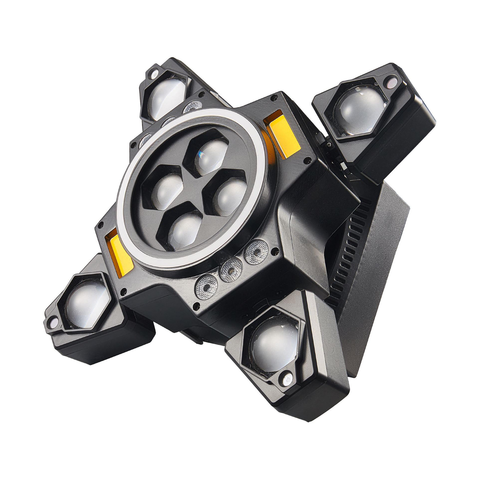 4-Arm Moving Head Stage Beam Light with Beam & Sound Activation - product detail 3