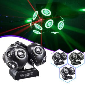 Moving Head Stage Laser Light with Beam Effects - Model NP-3147 - product detail 3