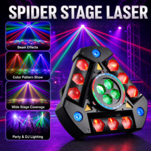 Stage Laser Light with Beam Effects