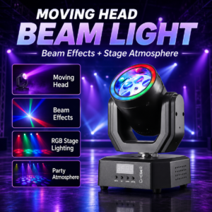 Moving Head Stage Beam Light with Beam Effects
