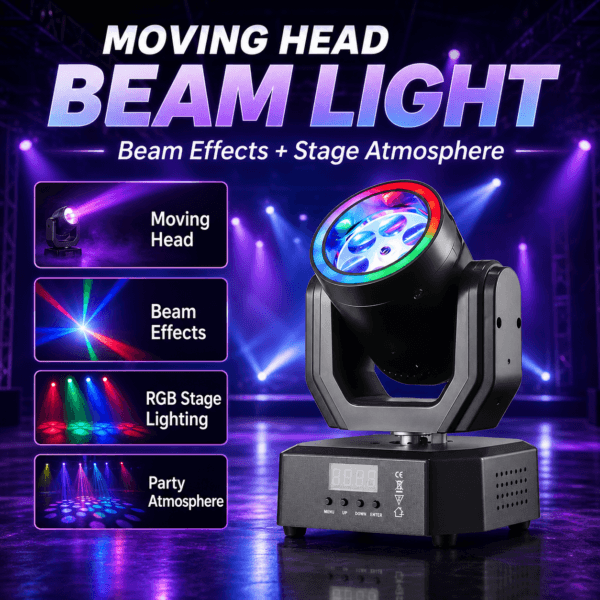 Moving Head Stage Beam Light with Beam Effects