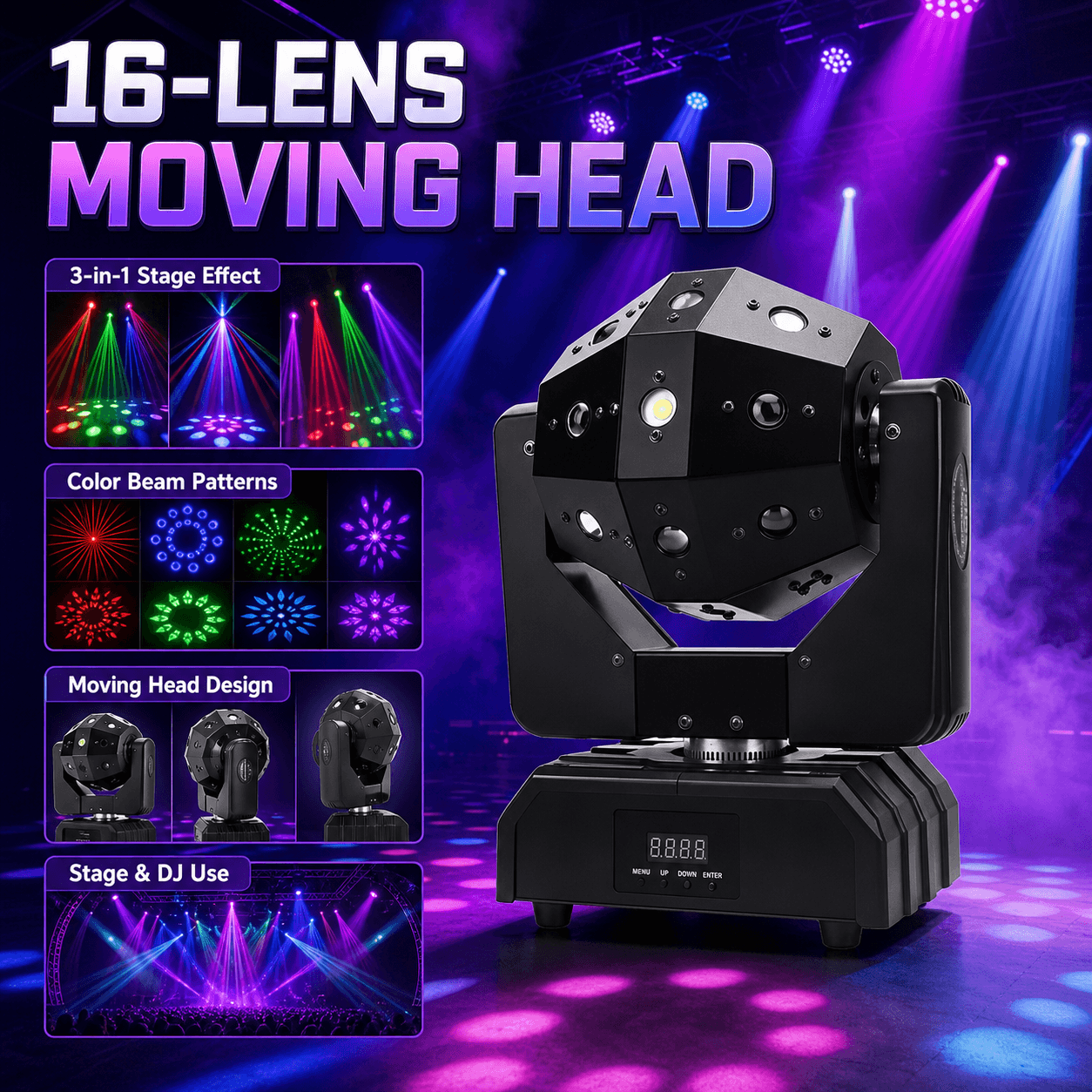 Moving Head Stage Effect Light - Model NP-6569