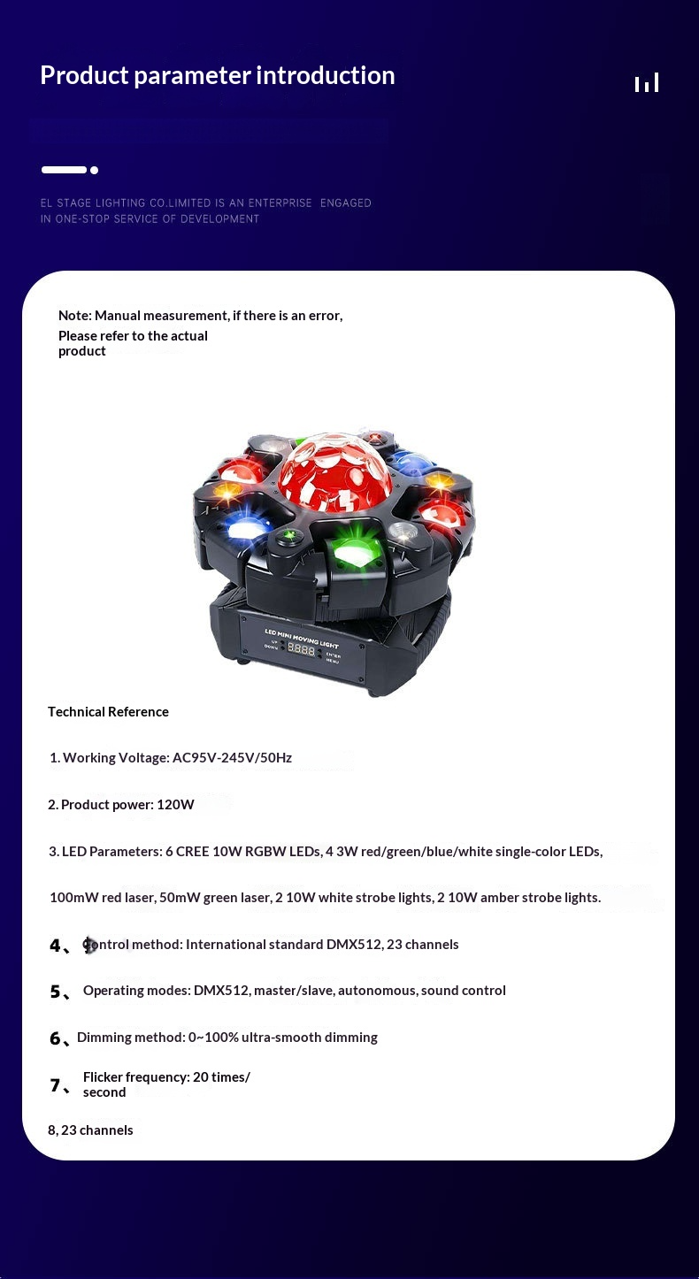 Product specifications and technical parameters