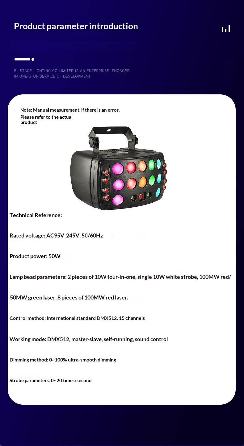 Product specifications and technical parameters