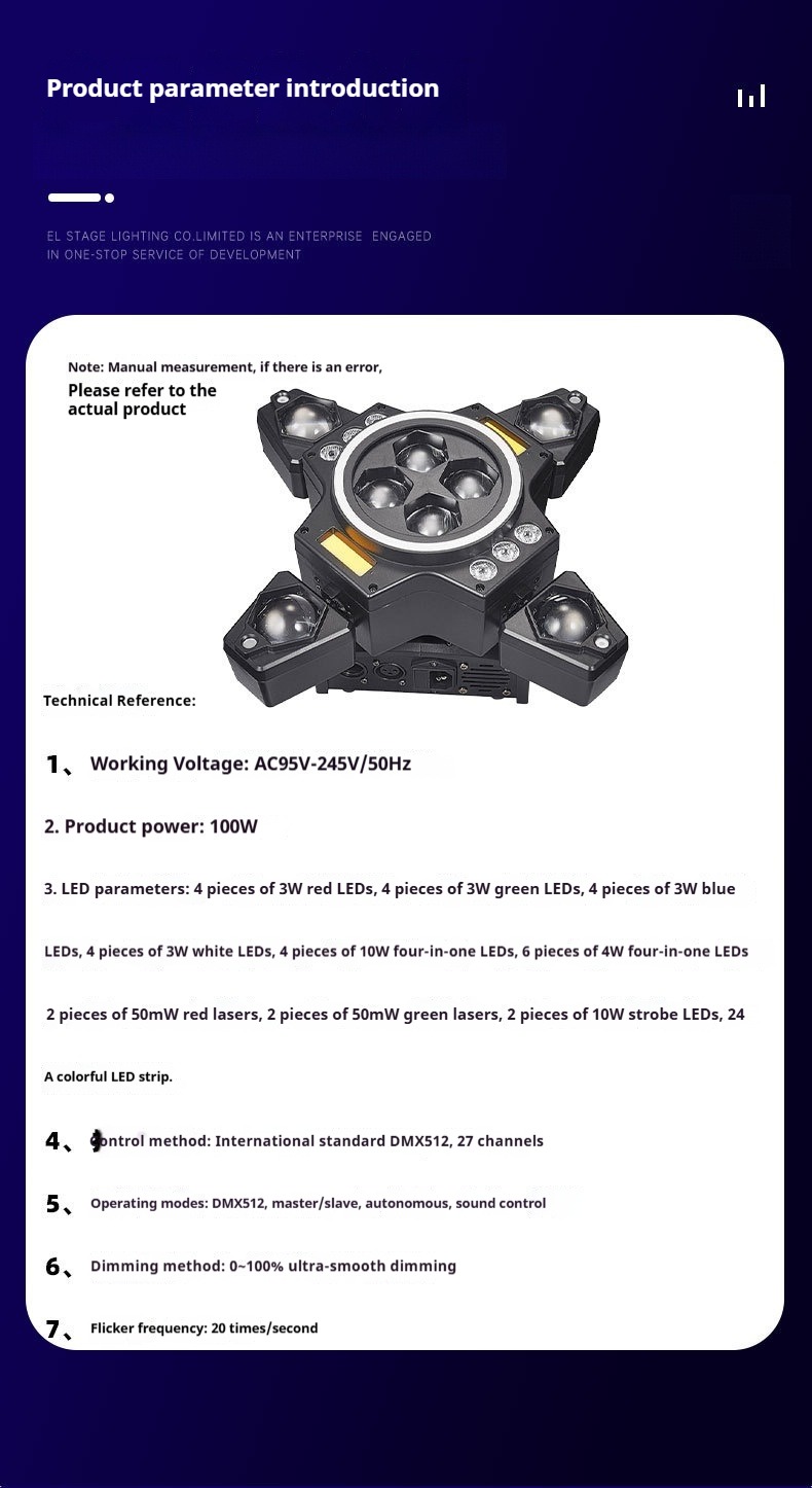 Product specifications and technical parameters