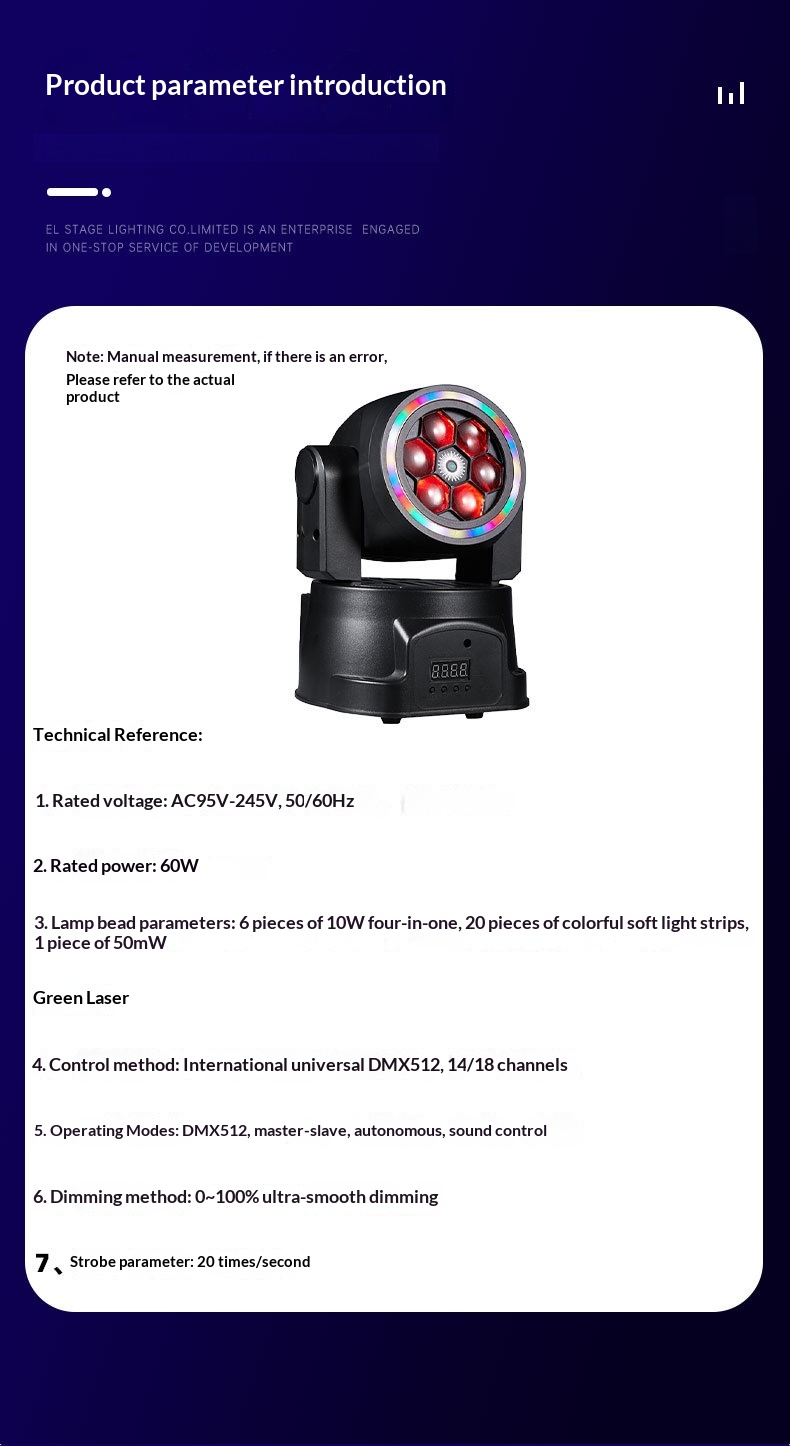 Product specifications and technical parameters