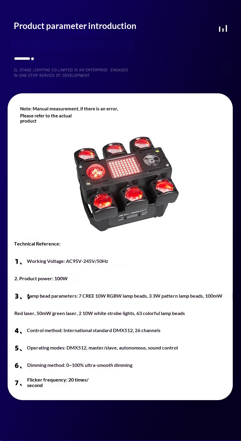 Product specifications and technical parameters