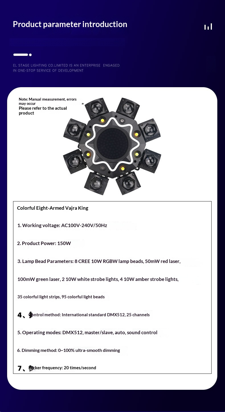 Product specifications and technical parameters