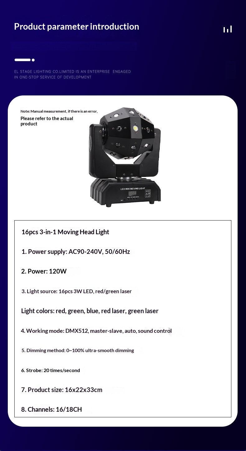 Product specifications and technical parameters
