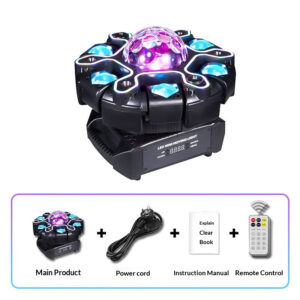 2-Arm Moving Head Stage Beam Light with Beam Effects - product detail 4