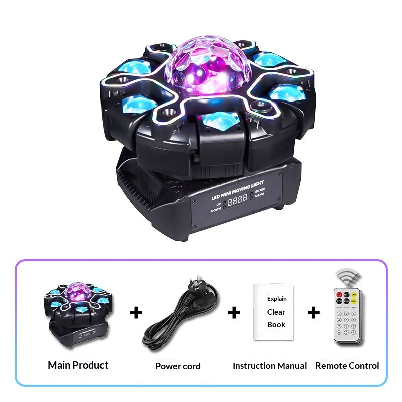 2-Arm Moving Head Stage Beam Light with Beam Effects - product detail 4