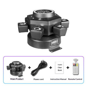 6-Arm Moving Head Stage Laser Light with Strobe & GOBO Effects - product detail 4