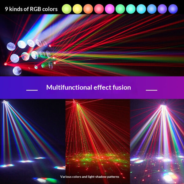 Moving Head Stage Laser Light with Beam Effects - Model NP-0939 - product detail 3