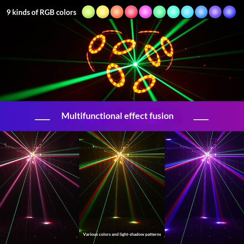 Moving Head Stage Laser Light with Beam Effects - Model NP-3147 - product detail 2