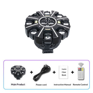 8-Arm Stage Laser Light with Beam Effects - product detail 4