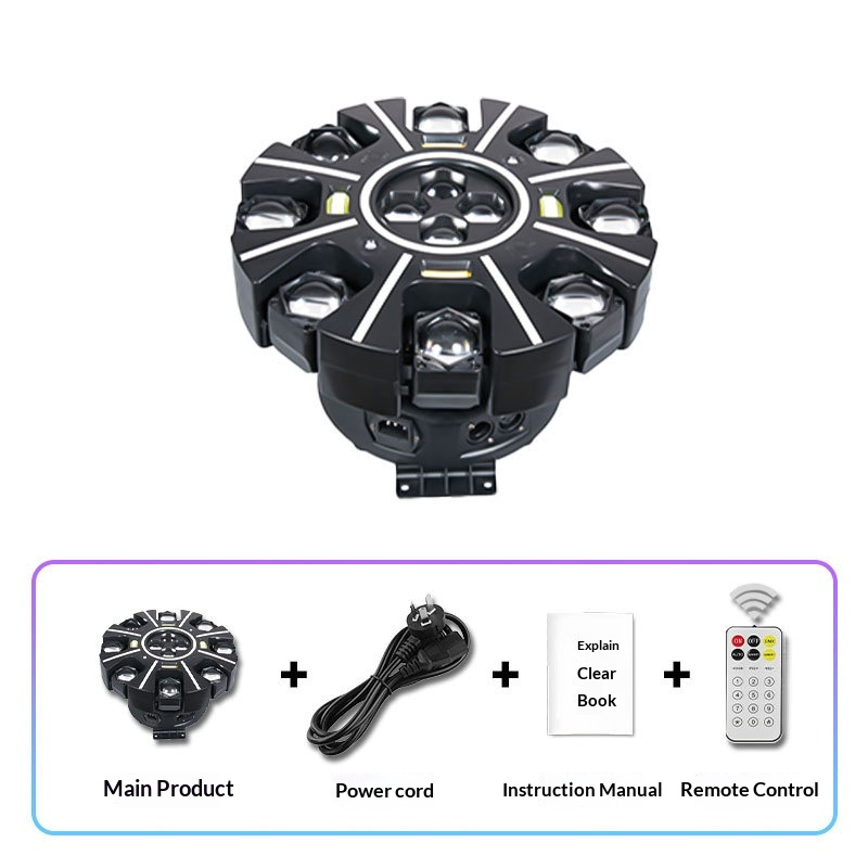 8-Arm Stage Laser Light with Beam Effects - product detail 4