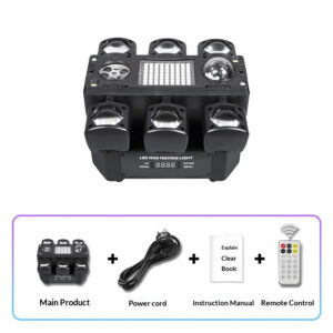 6-Arm Moving Head Stage Effect Light - Model NP-9552 - product detail 4