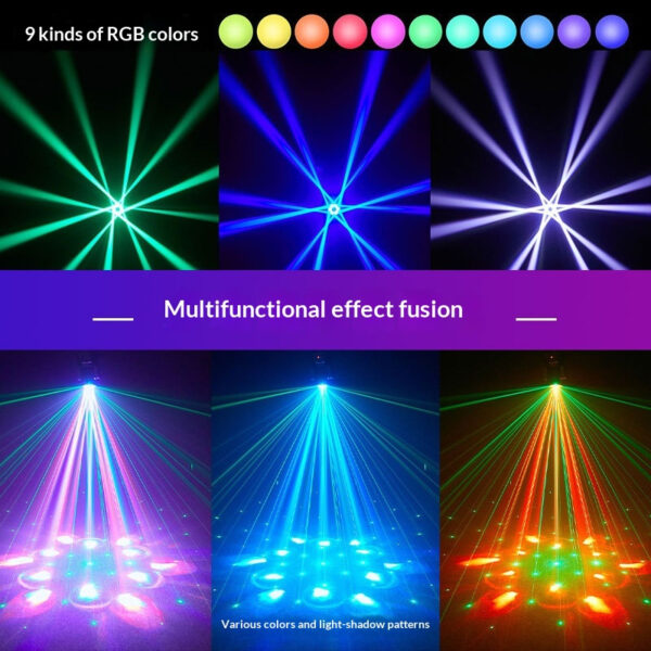 Moving Head Stage Laser Light with Beam Effects - Model NP-7946 - product detail 4