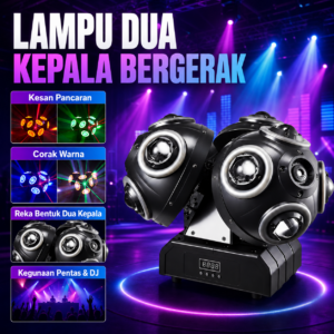 Lampu Laser Pentas Kepala Bergerak dengan Kesan Pancaran – Model NP-3147